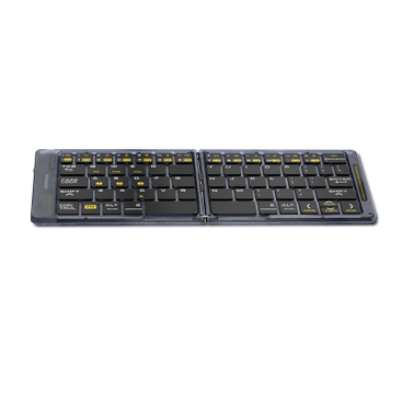 F01 Transparent Folding Bluetooth Keyboard Product Parameters