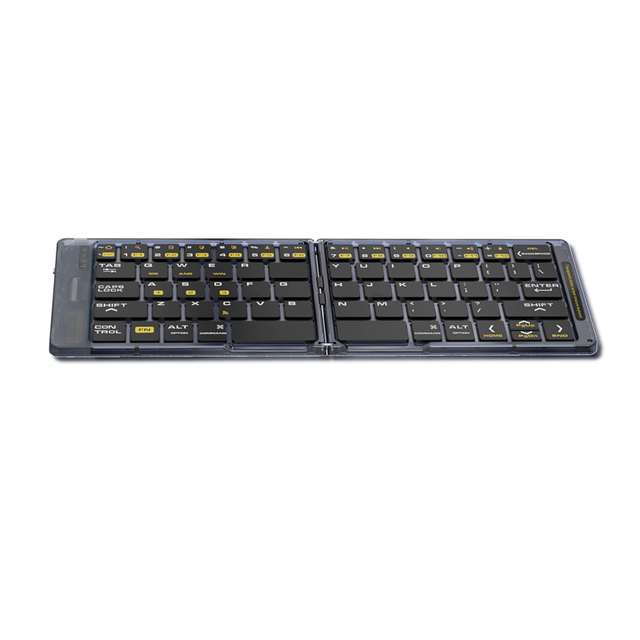 F01 Transparent Folding Bluetooth Keyboard Product Parameters