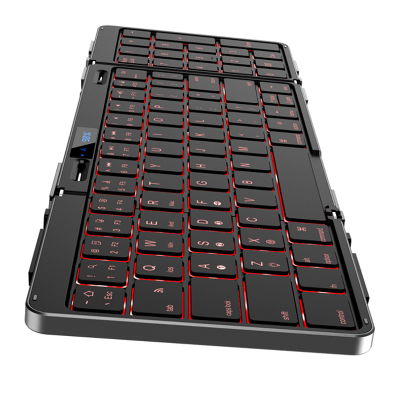 ZD015 Aluminum Folding Bluetooth Keyboard Product Parameters
