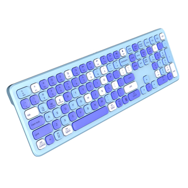 KB068 Ergonomic wireless Bluetooth full size Keyboard for computer notebook laptop Product