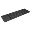 ZD020 Three-Folding Portable Wireless Plastic Keyboard with touch pad for iPad, Smartphone, Laptop Product Parameters