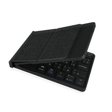 ZD017 PU leather Cover Mini two Folding Bluetooth Keyboard for Tablet, smartphone, Laptop Product Parameters