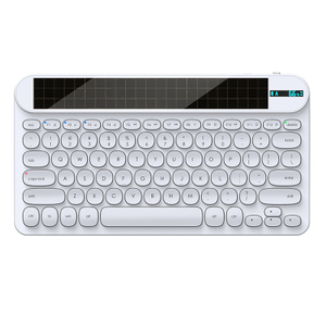 KB074 Low-Profile Solar Power Wireless Keyboard, 1.5mm Key Travel, ISO Layout product parameters