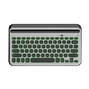 KB042 A Lithium Battery/Dry Battery/Luminous/No Luminous slot wireless bluetooth Keyboard