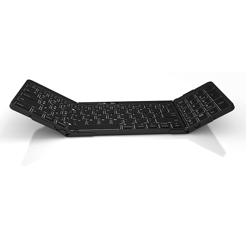 ZD015 Aluminum Folding Bluetooth Keyboard Product Parameters
