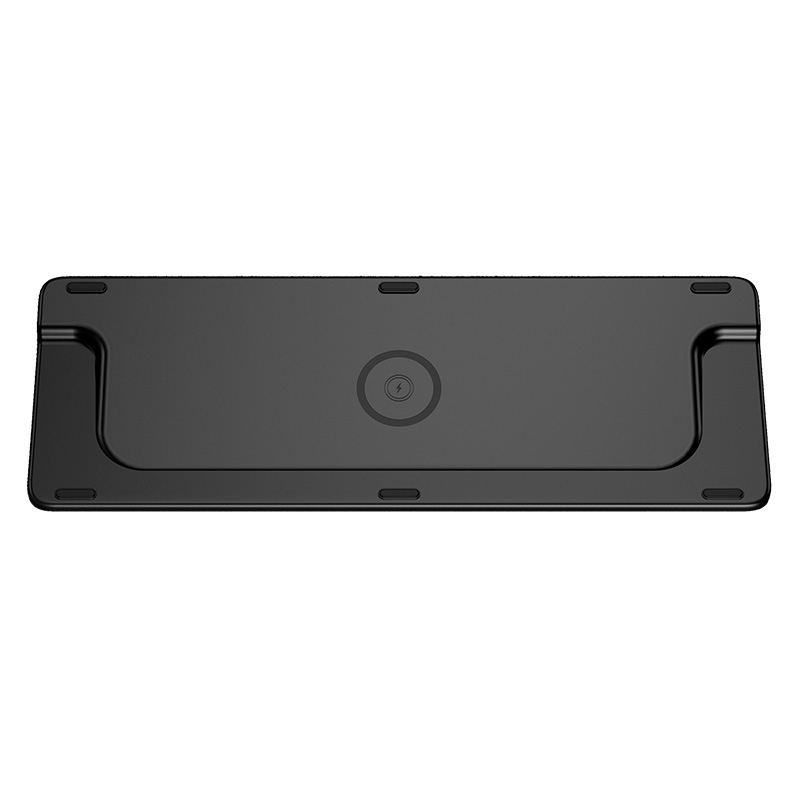 KB057 Two Zone Silent Office Desktop Bluetooth Keyboard with QI wireless charging function for Different Device Product Parameters