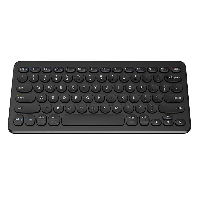 KB056 Compact size Wireless Bluetooth Wired Three Mode Keyboard for Office