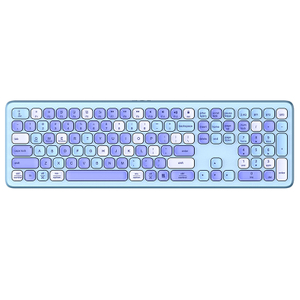 KB068 Ergonomic wireless Bluetooth full size Keyboard for computer notebook laptop Product