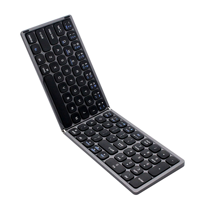 FK328 pocket size two-folding round key caps Bluetooth Keyboard Product Parameters