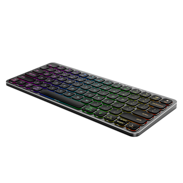 KB038 Aluminum compact size Wireless Bluetooth Desktop Keyboard for business and travel