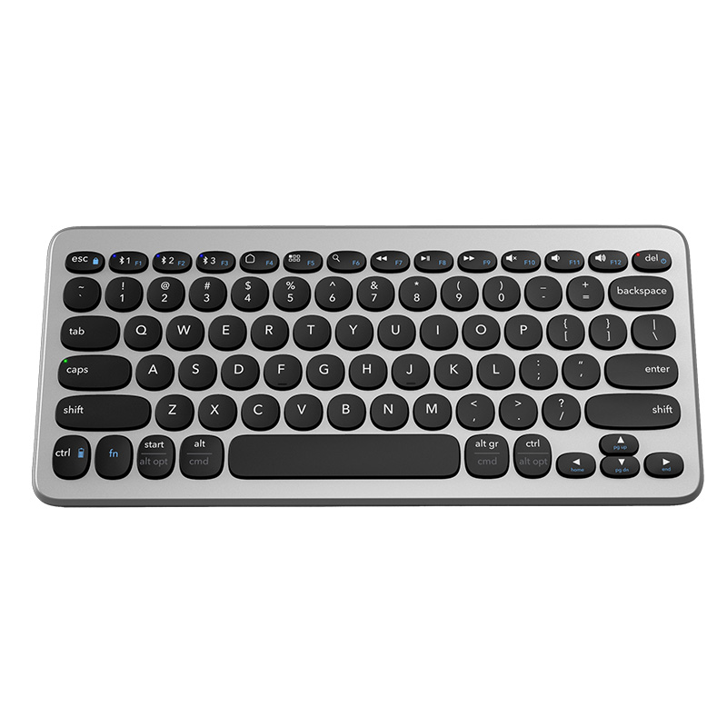 KB056 Compact size Wireless Bluetooth Wired Three Mode Keyboard for Office