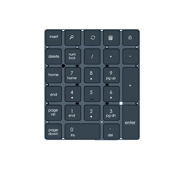 NB45 Universal Square Key Caps Keypad Module with Backlight and Numeric Pad for Laptop
