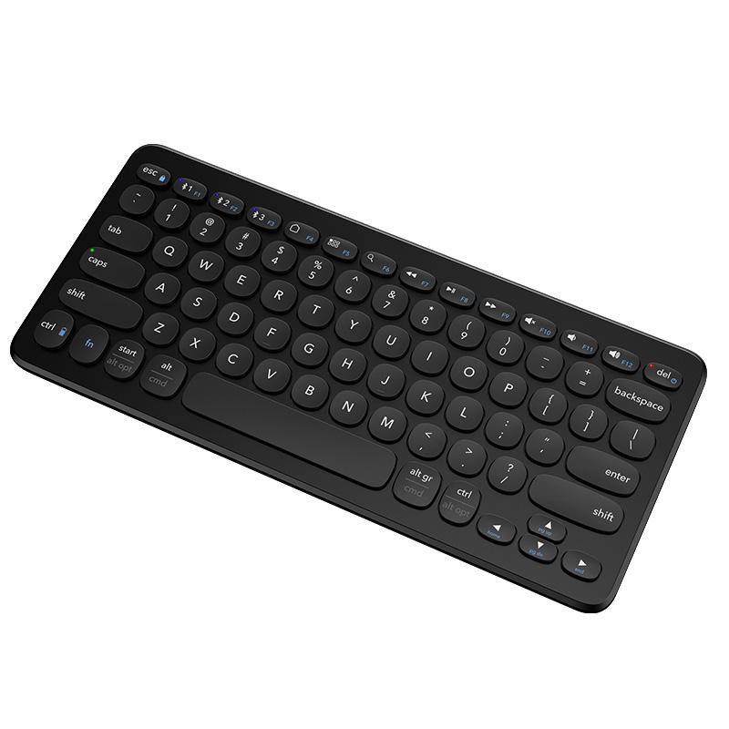 KB056 Compact size Wireless Bluetooth Wired Three Mode Keyboard for Office