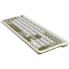 KB057 Two Zone Silent Office Desktop Bluetooth Keyboard with QI wireless charging function for Different Device Product Parameters