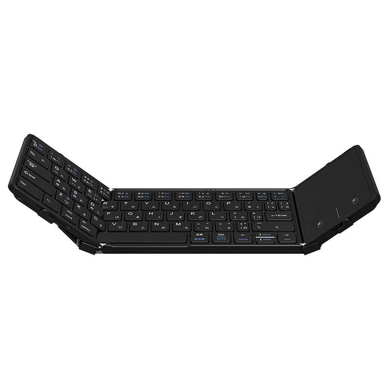 ZD018 Exquisite and Portable Folding Bluetooth Keyboard with Track Pad for Mobile Phone Product Parameters