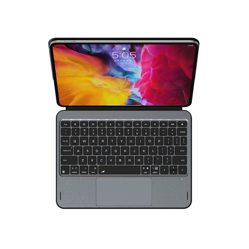 KB097 Synthetic Leather PU iPad Keyboard Folio with Reinforced Pogo Pin Connection Durability product Parameters