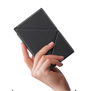 KF86 Lightweight Mini Folding Keyboard with a Leather Cover Stand Perfect for Mobile Professionals Product Parameters