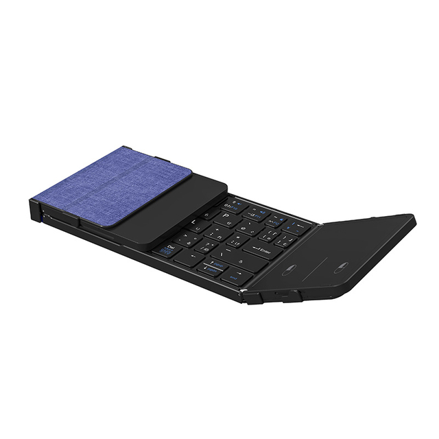 ZD018 Exquisite and Portable Folding Bluetooth Keyboard with Track Pad for Mobile Phone Product Parameters