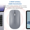 M031 2.4G Bluetooth 5.1 Dual-Mode Rechargeable Wireless Gaming Computer Mouse Product Parameters