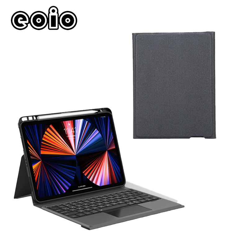 KB016 PU leather Cover Bluetooth Wireless Keyboard with Protective Case for iPad 11 and 12.9