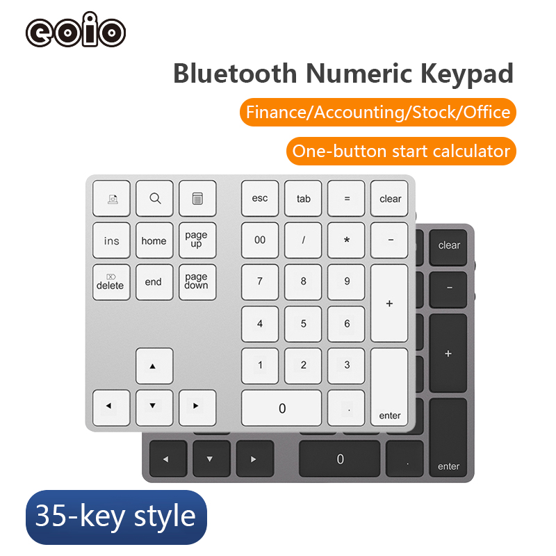 BT181 Wireless Numeric Pad Blue Tooth Keyboard for Laptops Computer Desktop Office Accessories Financial Product Parameters
