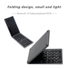 FK328 pocket size two-folding round key caps Bluetooth Keyboard Product Parameters
