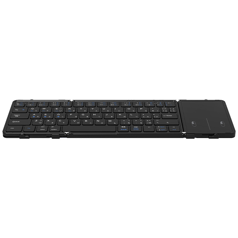 ZD018 Exquisite and Portable Folding Bluetooth Keyboard with Track Pad for Mobile Phone Product Parameters