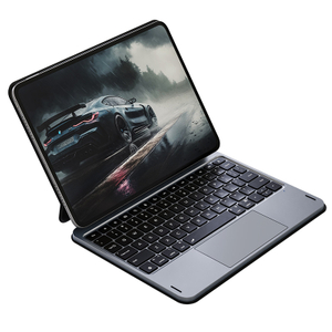 MK006 New Smart Connection Wired Keyboard with Pogo Pin and Touch Pad for iPad Air and PRO product Parameters