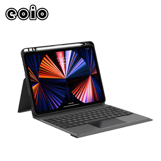 KB016 PU leather Cover Bluetooth Wireless Keyboard with Protective Case for iPad 11 and 12.9