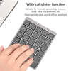 KN960 Aluminum Numeric Wireless Bluetooth Keypad Keyboard with Hub Product Parameters