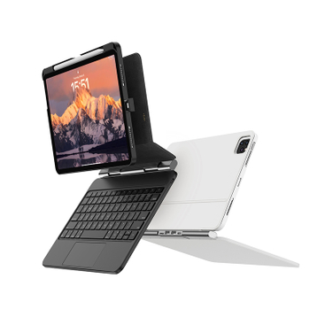 KB094 Magic Keyboard Case with Pogo Pin Fast Link, Pd Fast Charging, USB No Delay for Stable Connection Product Parameters